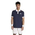 adidas Polo tenisowe Classics 2026 granatowo/białe męskie