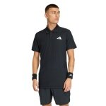 adidas Polo tenisowe Climacool+ Airchill Freelift (wąski krój, recyklingowany poliester) 2026 czarny mężczyźni