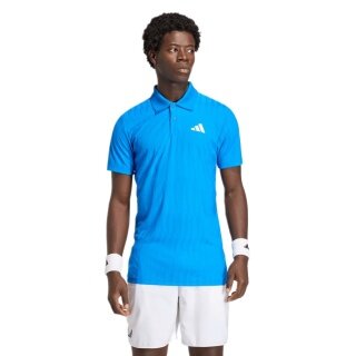 adidas Polo tenisowe Climacool+ Airchill Freelift (wąski krój, recyklingowany poliester) 2026 niebieski mężczyźni