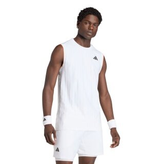 adidas Tennisowy top bez rękawów Climacool Pro 2026 biały męski