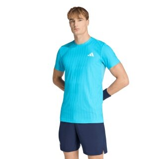 adidas Koszulka tenisowa Climacool+ Airchill Freelift (wąska, optymalna swoboda ruchów) 2026 jasnoniebieska Mężczyźni
