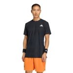 adidas Koszulka tenisowa Climacool+ Airchill Freelift (wąska, optymalna swoboda ruchów) 2026 czarna męska