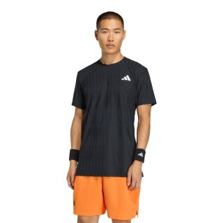 adidas Koszulka tenisowa Climacool+ Airchill Freelift (wąska, optymalna swoboda ruchów) 2026 czarna męska