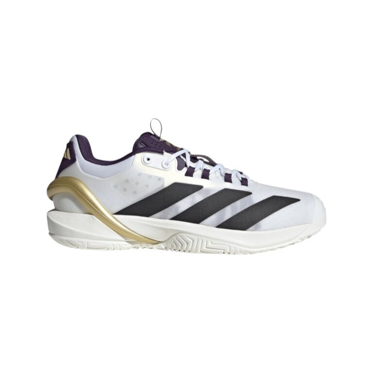 adidas buty tenisowe Cybersonic 2 NM Allcourt/Amortyzacja 2025 białe/czarne/purpurowe męskie