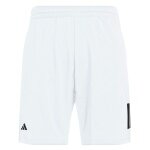 adidas Spodenki tenisowe Short Club 3-Pasy 2025 białe dla chłopców