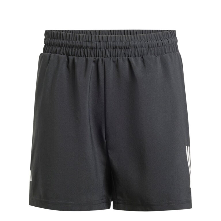adidas Spodenki tenisowe Short Club 3-Pasy 2025 czarne chłopcy