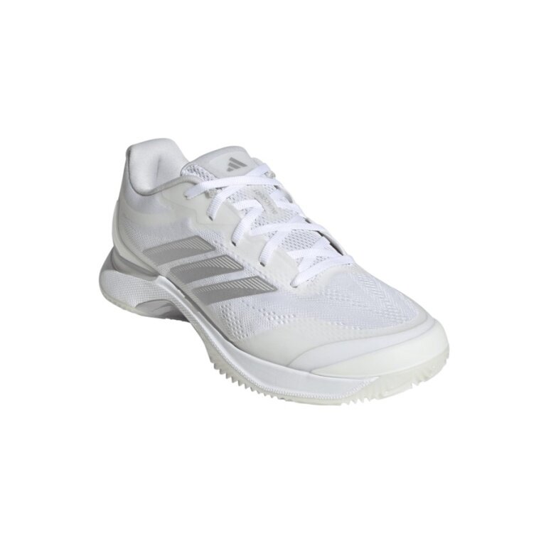 adidas buty tenisowe Avacourt 3 Clay/Sandplatz białe/srebrne damskie