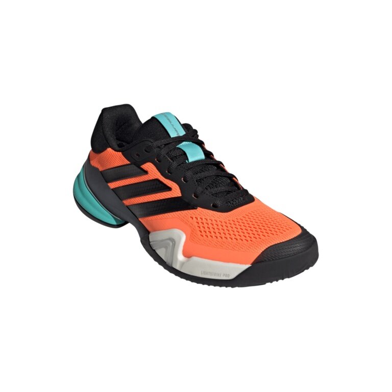 adidas buty tenisowe Barricade 14 Allcourt/Stabil 2025 pomarańczowo/czarny/niebieski męskie