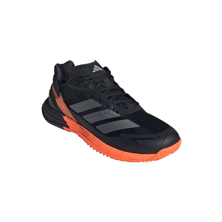 adidas buty tenisowe Defiant Speed 2 Allcourt 2026 czarne/pomarańczowe męskie