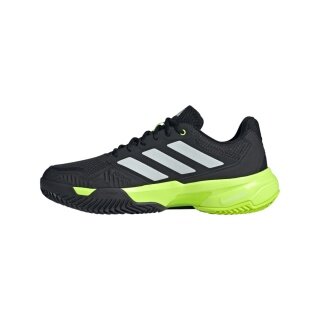 adidas buty tenisowe CourtJam Control 3 na nawierzchnię clay/sand 2025 czarne/lime męskie