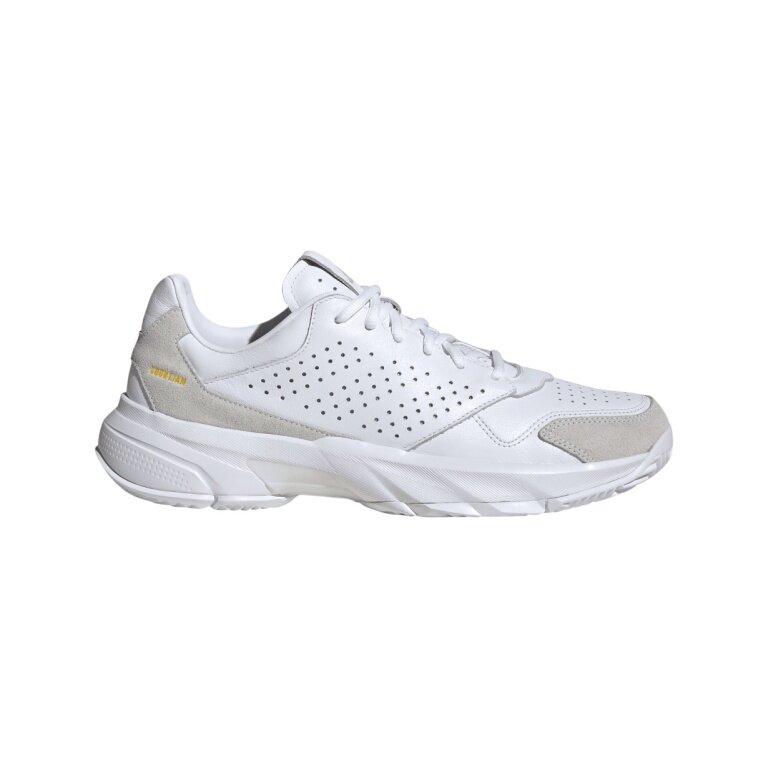 adidas buty tenisowe CourtJam Control 3 Premium Allcourt białe/beżowe męskie