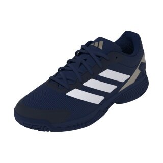 adidas buty tenisowe Ubersonic Allcourt 2025 granatowe dziecięce