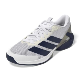 adidas buty tenisowe adizero Ubersonic 5 Allcourt/lekkość biały/ciemnoniebieski/srebrny męskie