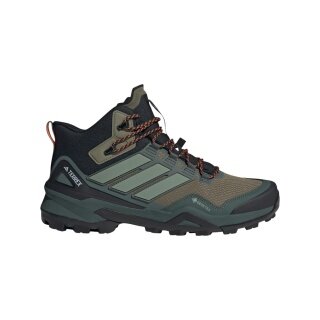 adidas Buty trekkingowe Terrex Skychaser Mid GTX (wodoodporne) oliwkowo-zielone/czarne męskie