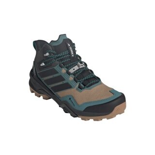 adidas Buty trekkingowe Terrex Skychaser Mid GTX (wodoodporne) czarne/zielone/brązowe męskie
