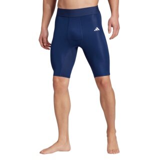 adidas Sportowe Spodnie Techfit (elastyczny pas) krótkie granatowe męskie