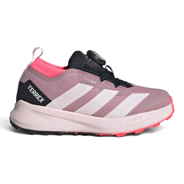 adidas Buty do biegania w terenie Terrex Agravic Boa 2026 (system sznurowania BOA) jasnofioletowy/biały dziewczęce