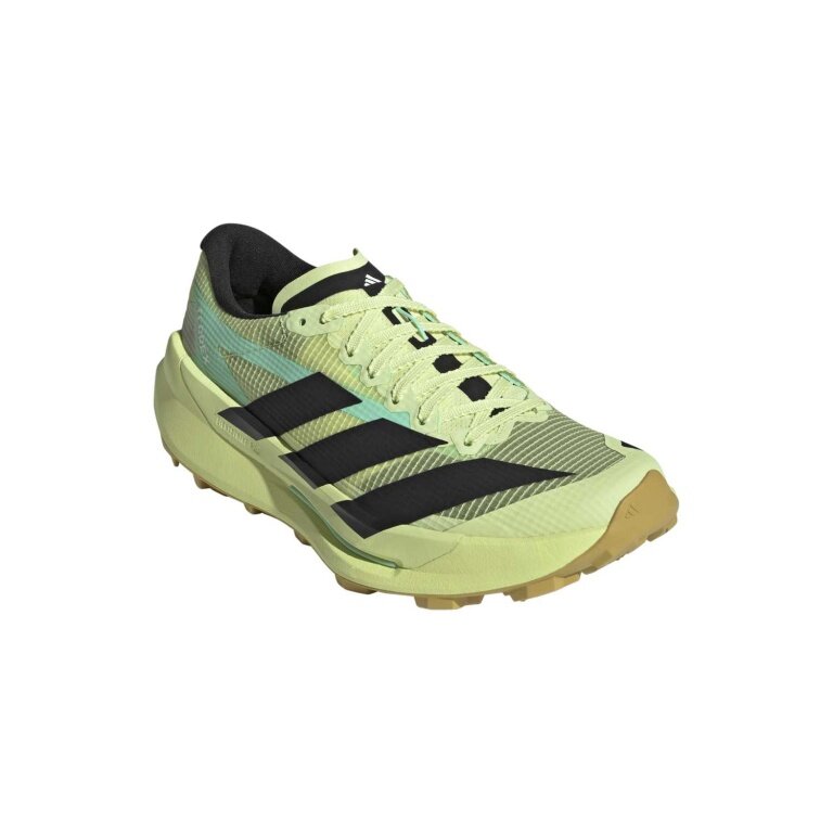 adidas Buty do biegania w terenie Terrex Agravic TT limonkowo-czarne męskie