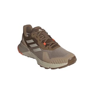 adidas Buty do biegania w terenie Terrex Soulstride Rain.RDY (wodoodporne) brązowe męskie