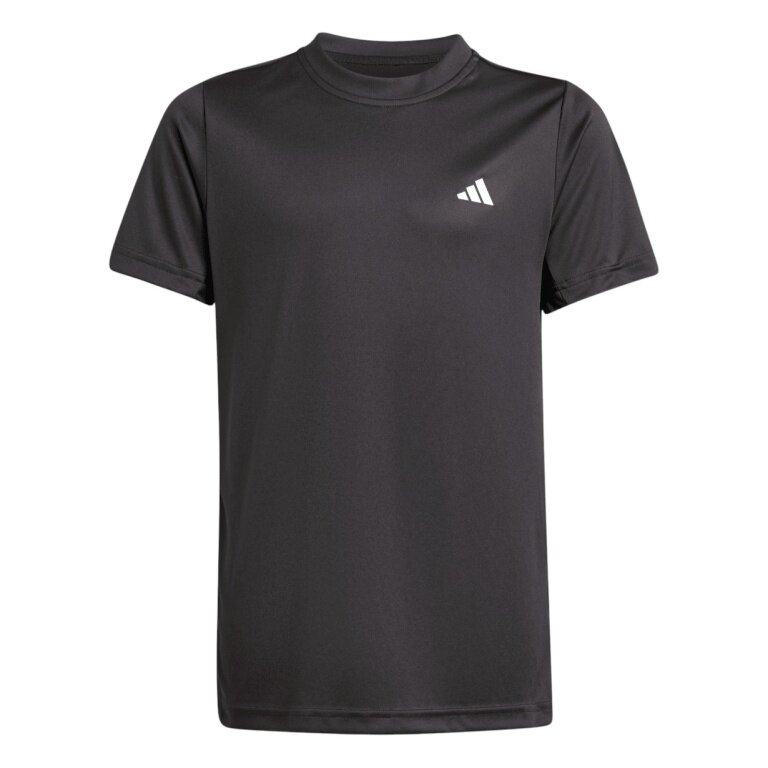 adidas T-shirt treningowy Club Tee (100% poliester) czarny chłopcy