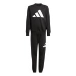 adidas dres treningowy Essentials Jogger (bawełna) czarny dziecięcy