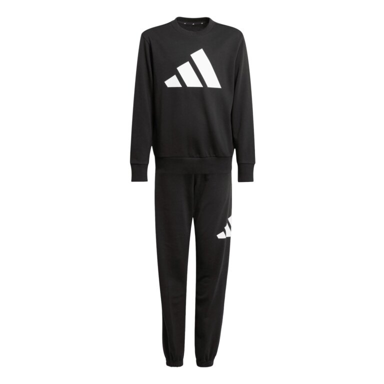 adidas dres treningowy Essentials Jogger (bawełna) czarny dziecięcy