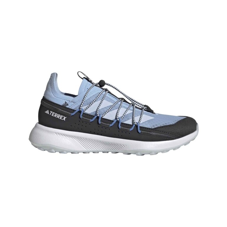 adidas codzienne buty podróżne Terrex Voyager 21 Travel (system sznurowania z gumką) niebiesko-szare damskie