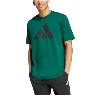 adidas T-shirt rekreacyjny PWR 3 Graphic Tee (bawełna) zielony męski