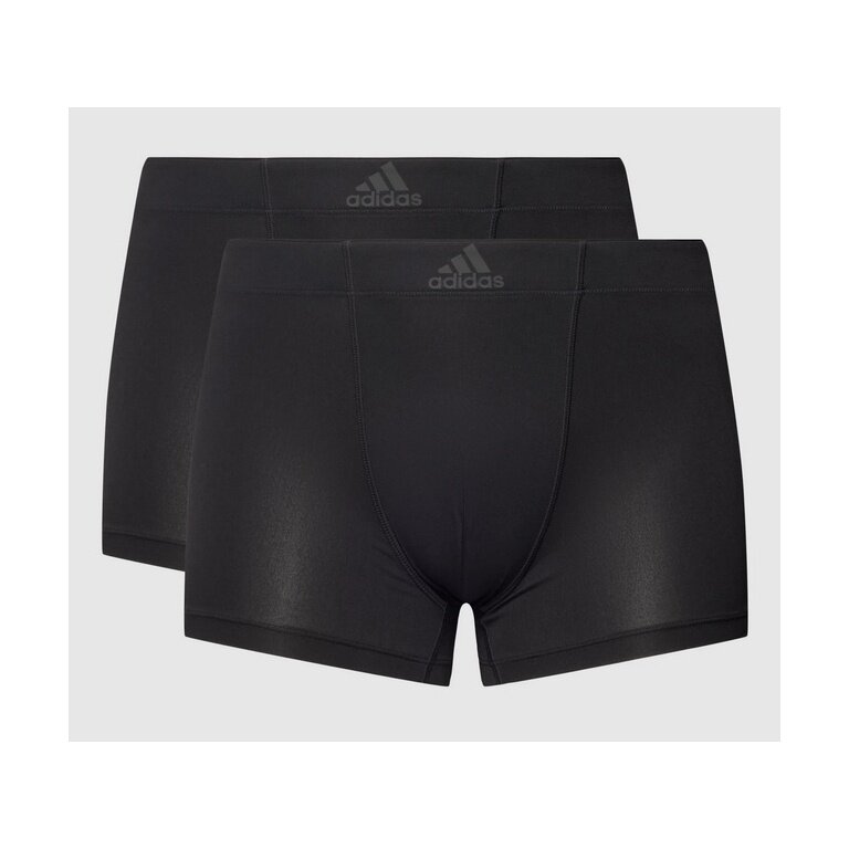 adidas bielizna bokserki Trunk z nadrukiem logo czarny - 2 sztuki