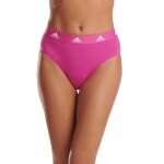 adidas Bielizna Slip Bikini (95% Bawełna) różowy/fioletowy Damska - 2 sztuki