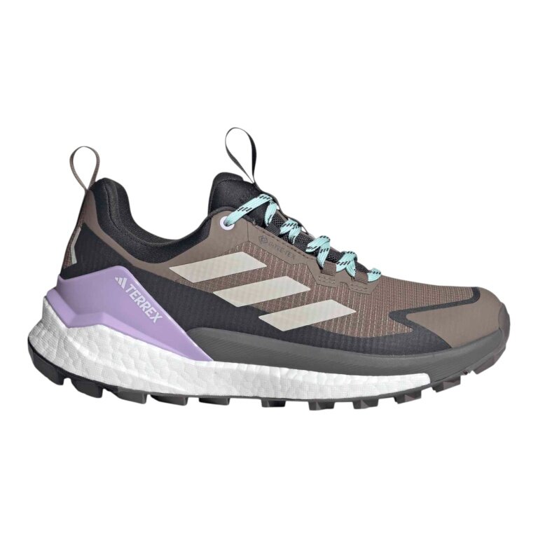adidas buty trekkingowe Terrex Free Hiker 2.0 GTX Hiking Low (wodoodporne) brązowo/beżowe damskie