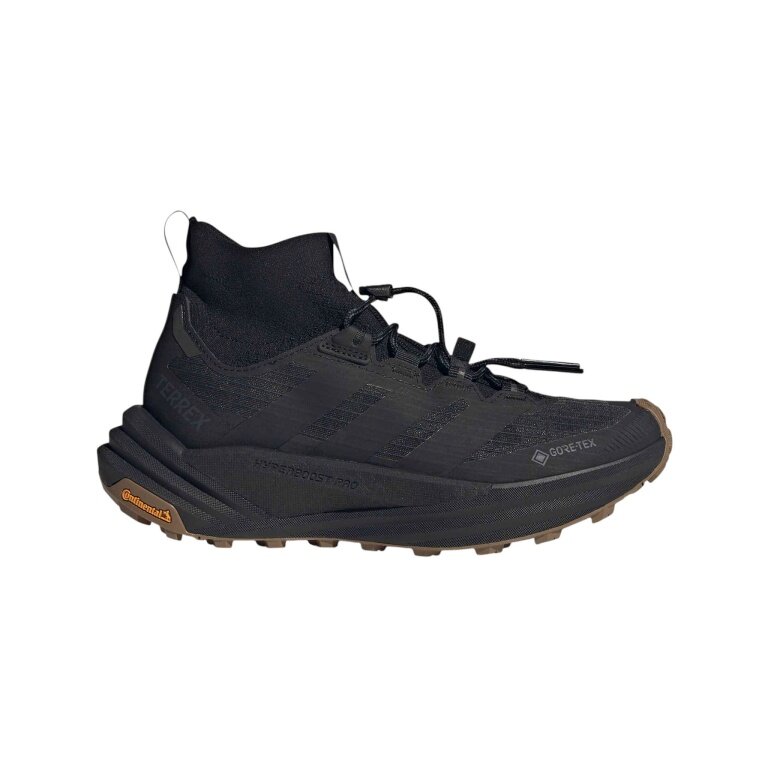 adidas buty trekkingowe Terrex Freehiker 3 Ultra GTX (system szybkiego sznurowania, konstrukcja przypominająca skarpetę, wodoodporne) czarne damskie