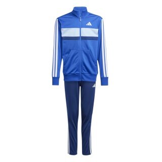 adidas dres treningowy Seasonal Essentials Tiberio 3-Pasy niebieski krótkie dziecięce