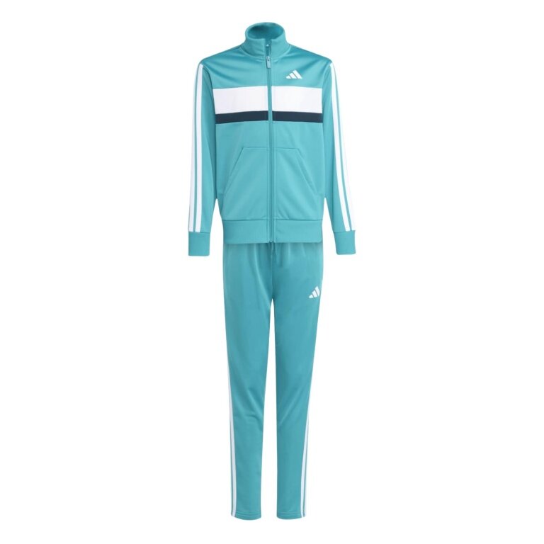 adidas dres treningowy Seasonal Essentials Tiberio 3-Pasy tealblue dla dzieci