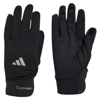 adidas rękawice biegowe Run Glove Conv CLIMAWARM (odblaskowe detale) czarne - 1 para