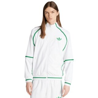 adidas Kurtka treningowa tenisowa TT (wygodny krój) biała/zielona męska