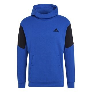 adidas Bluza z kapturem Designed for Gameday Hoodie (mieszanka bawełny) niebieska męska