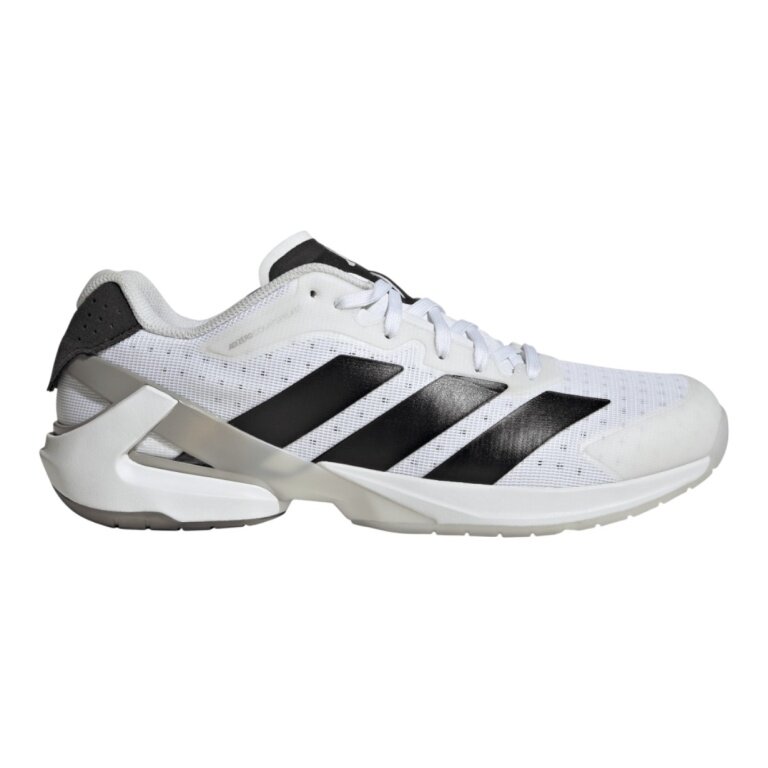 adidas halowe buty do tenisa Adizero Counterblast biało/czarno/szare męskie