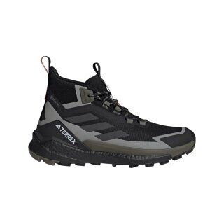 adidas buty trekkingowe Terrex Free Hiker 2.0 GTX Hiking MID (wodoodporne) czarne/węglowe/oliwkowe męskie
