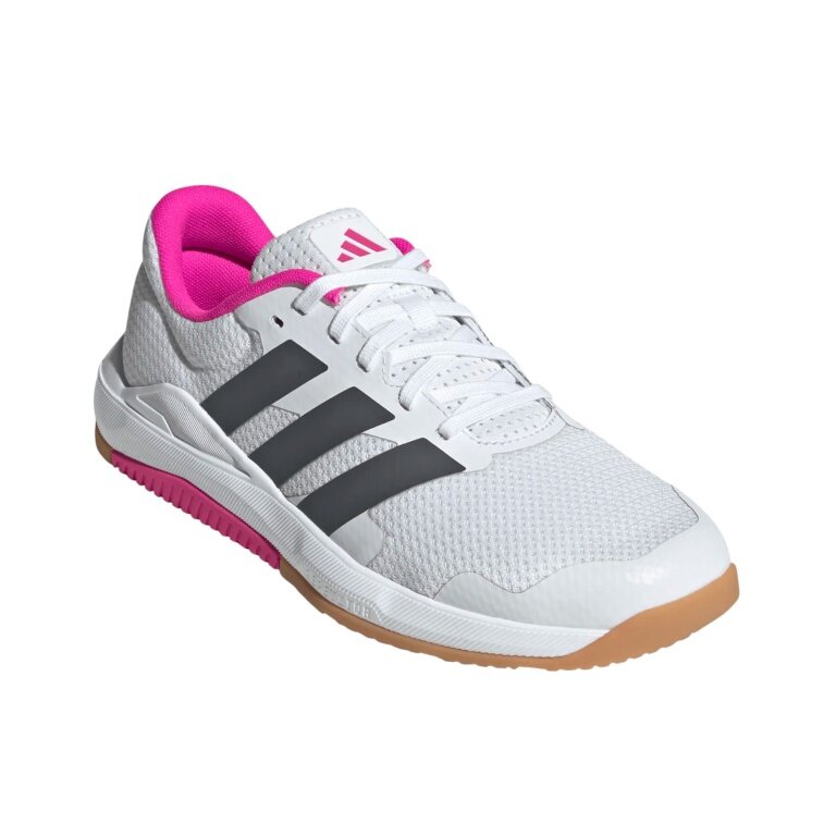 adidas Buty fitness Dropset Control biało/czarno/różowe damskie