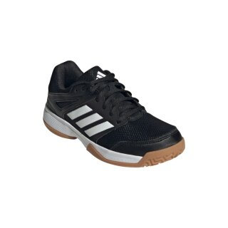 adidas halowe buty sportowe Speedcourt czarne/białe dziecięce
