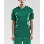Craft Koszulka Sportowa (T-shirt) Squad Solid - luźny krój, szybkoschnący - zielony Mężczyźni
