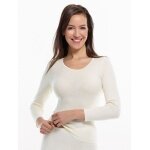 Medima Bielizna Damska Longsleeve (Angora/Bawełna) biała (Rozm. S-L)