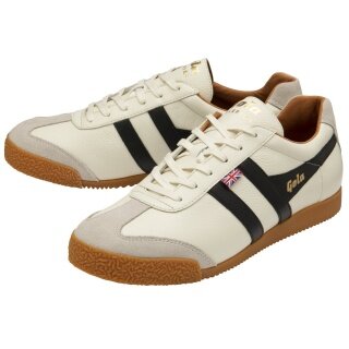 Gola Sneaker Harrier Elite - Wyprodukowano w Anglii - biały/czarny męski