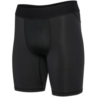 hummel spodnie funkcyjne hmlBL Performance Short Tight (poliester, dopasowane) czarne Mężczyźni
