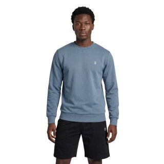 hummel Sweter Freizeit hmlPULSE Crewneck jasnoniebieski Mężczyźni