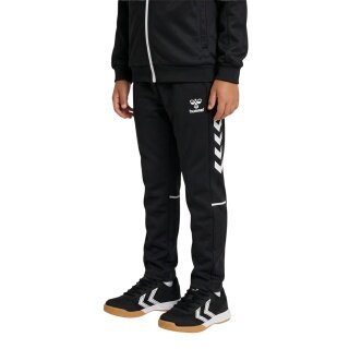 hummel spodnie dresowe hmlCORE 2.0 (mieszanka bawełny) długie czarne/białe dla dzieci