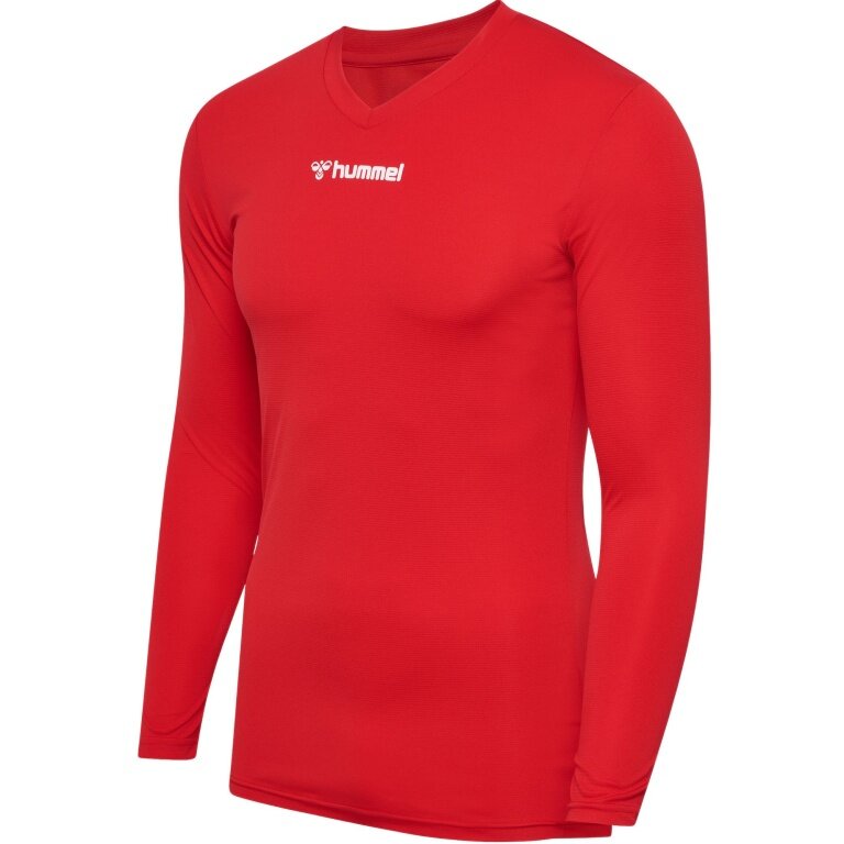 hummel bielizna funkcjonalna koszulka z długim rękawem hmlBL Essential Tee czerwona męska