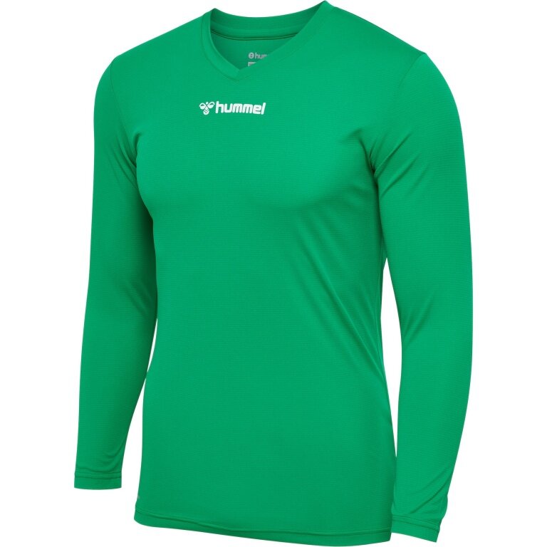 hummel bielizna funkcjonalna koszulka z długim rękawem hmlBL Essential Tee zielona męska