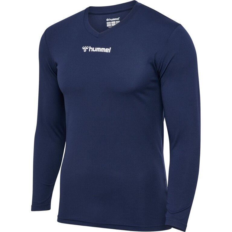 hummel bielizna funkcjonalna koszulka z długim rękawem hmlBL Essential Tee granatowa męska